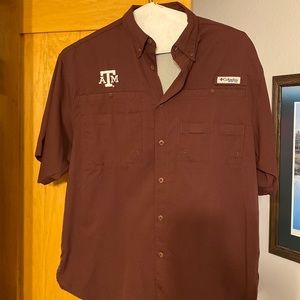 Texas A&M Columbia Fishing Shirt